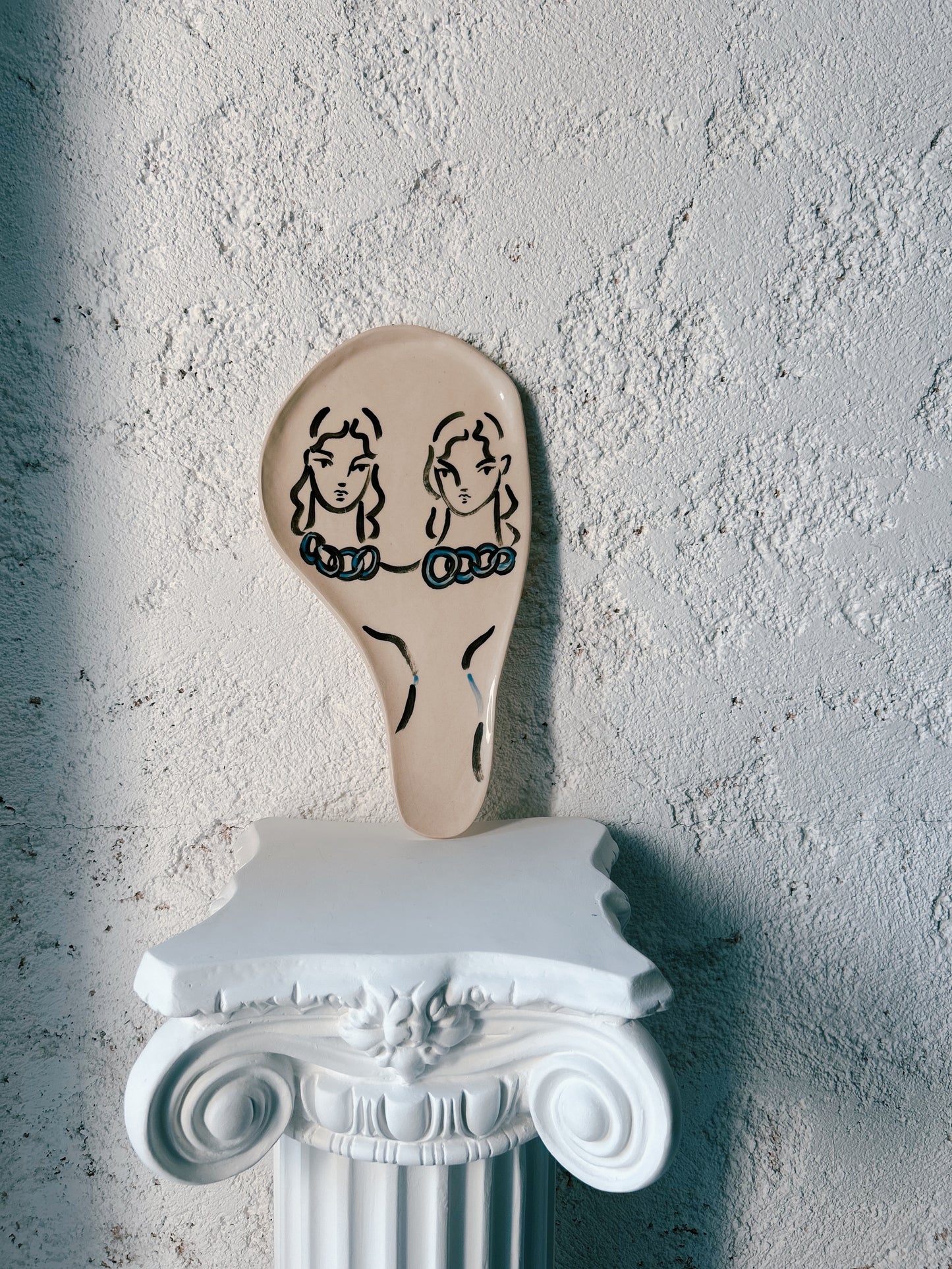 Plats « les filles du sud » et « les objets d’ici » (première collaboration)