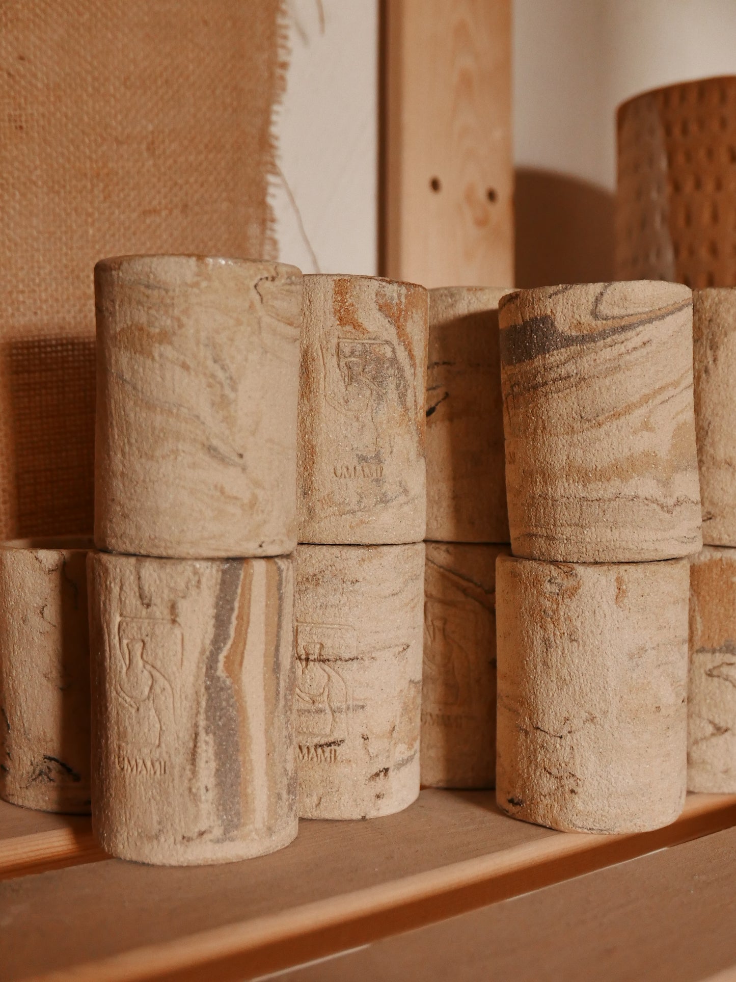 Lot de 4 tasses à café TERRA