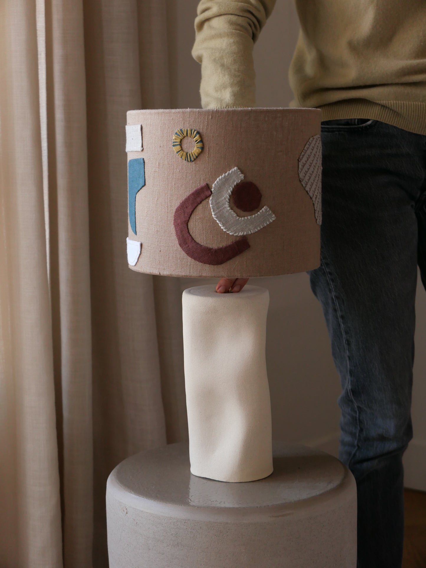 Lampe Mola (patchwork)