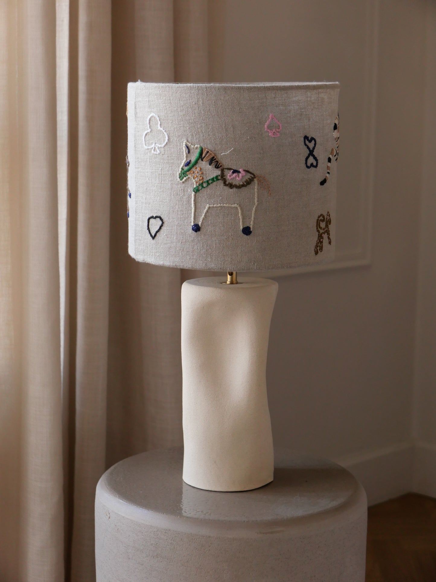 Lampe Amorosa (petit abat-jour)