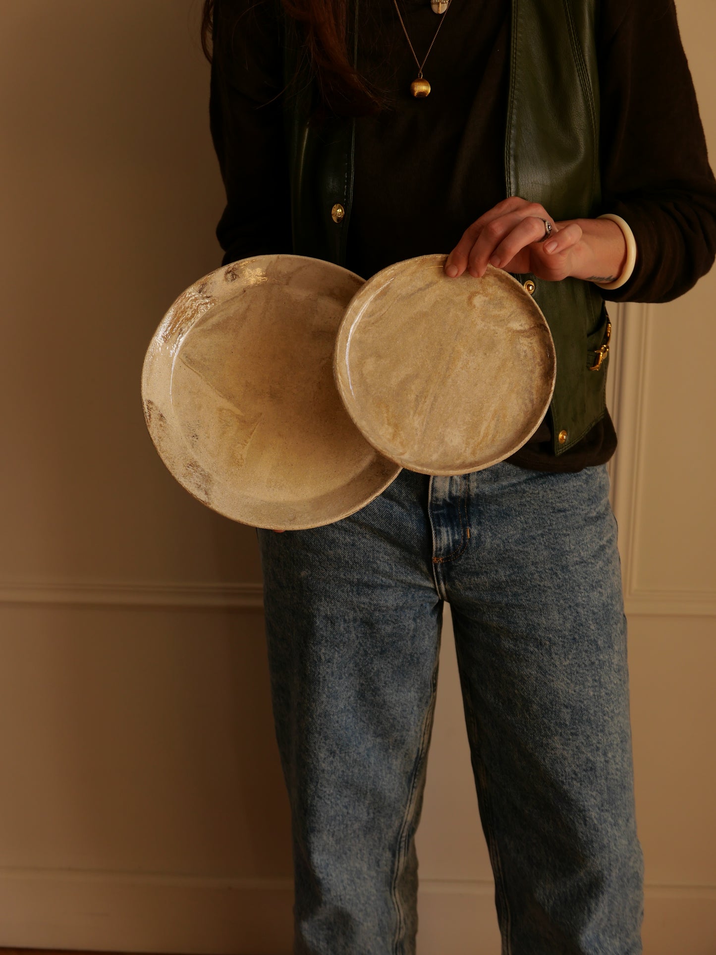 TERRA (lot de 2 assiettes à dessert)