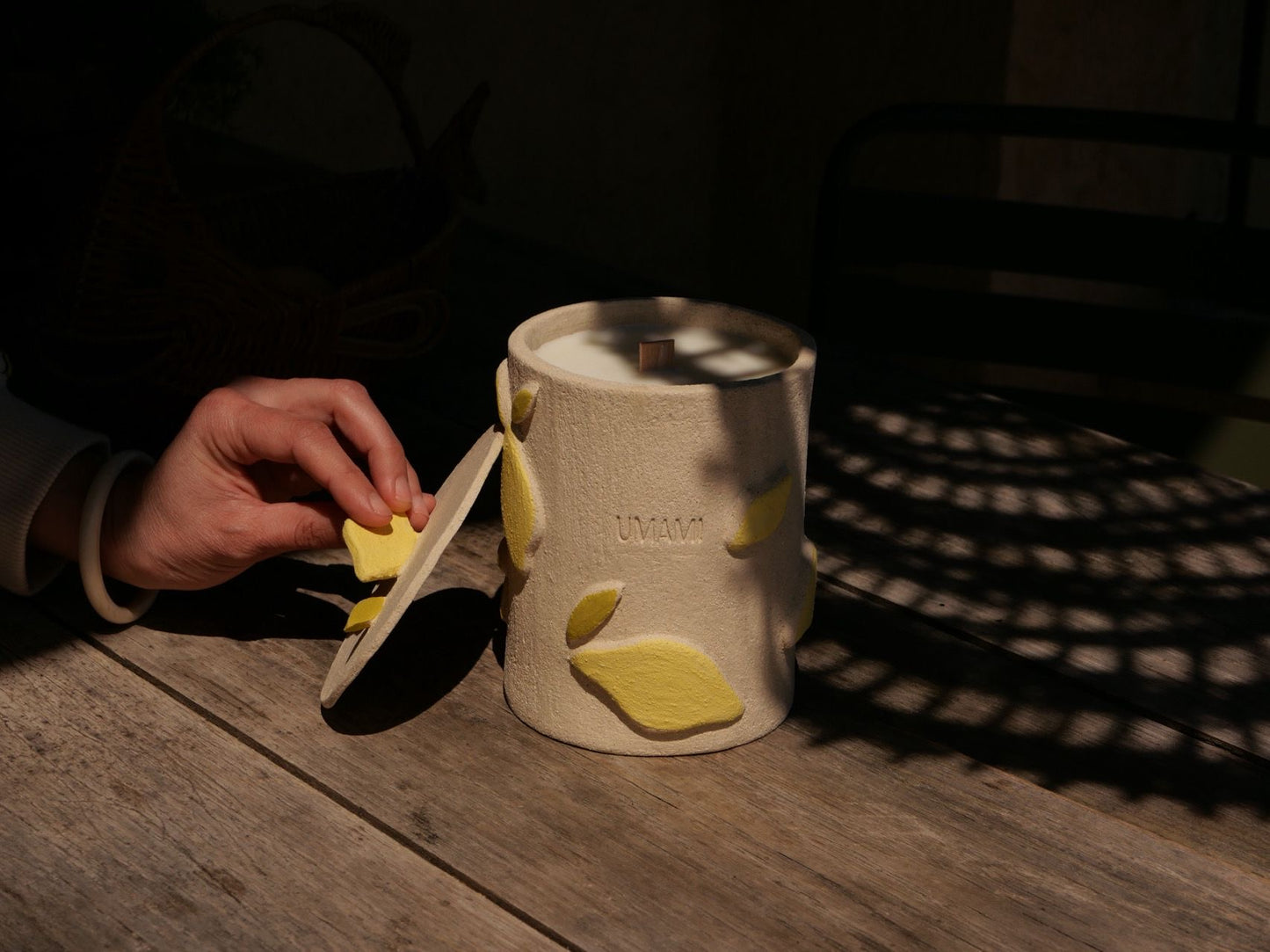 L'estate, les très grandes bougies (750g)