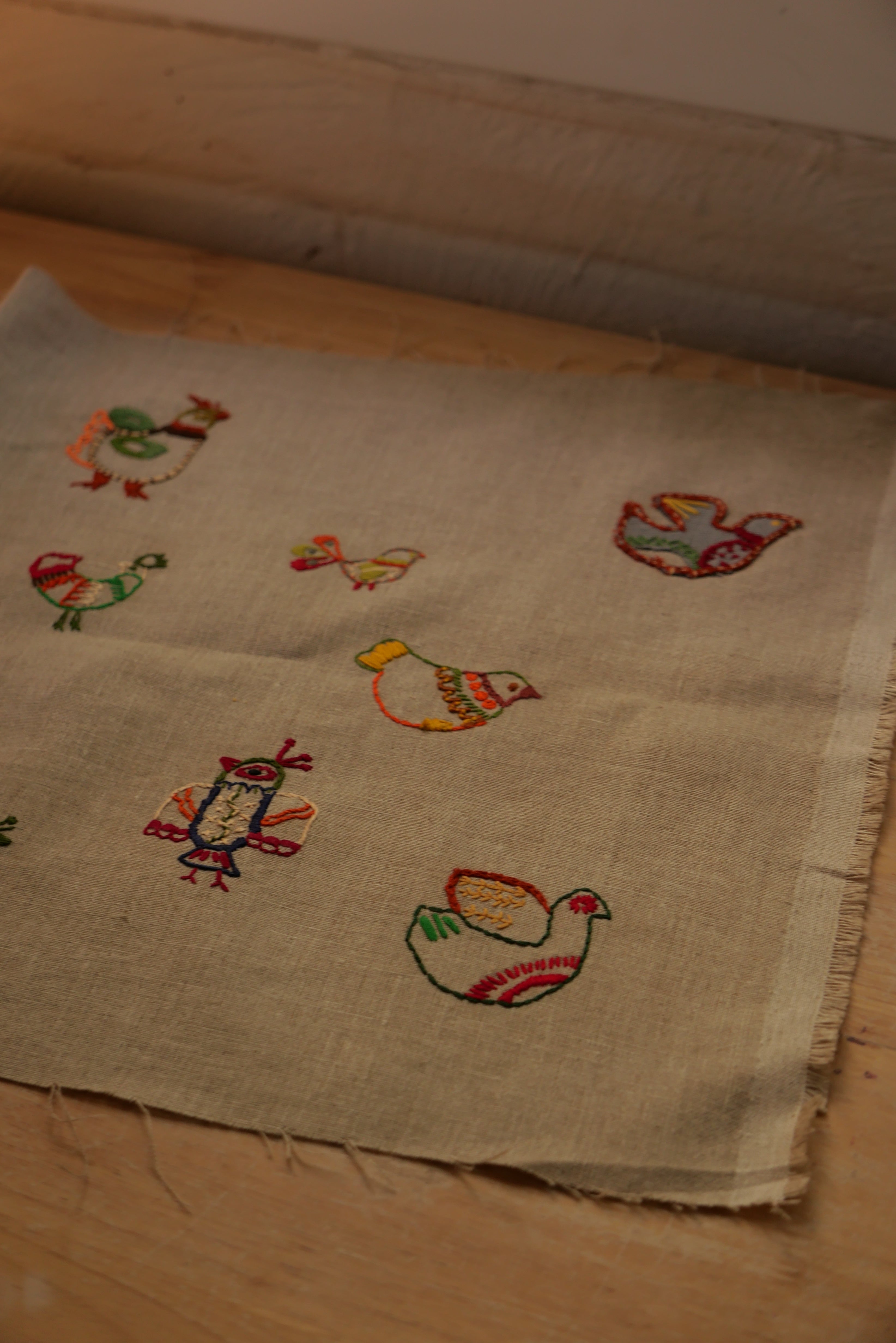 LES AMOUREUX (brodés)