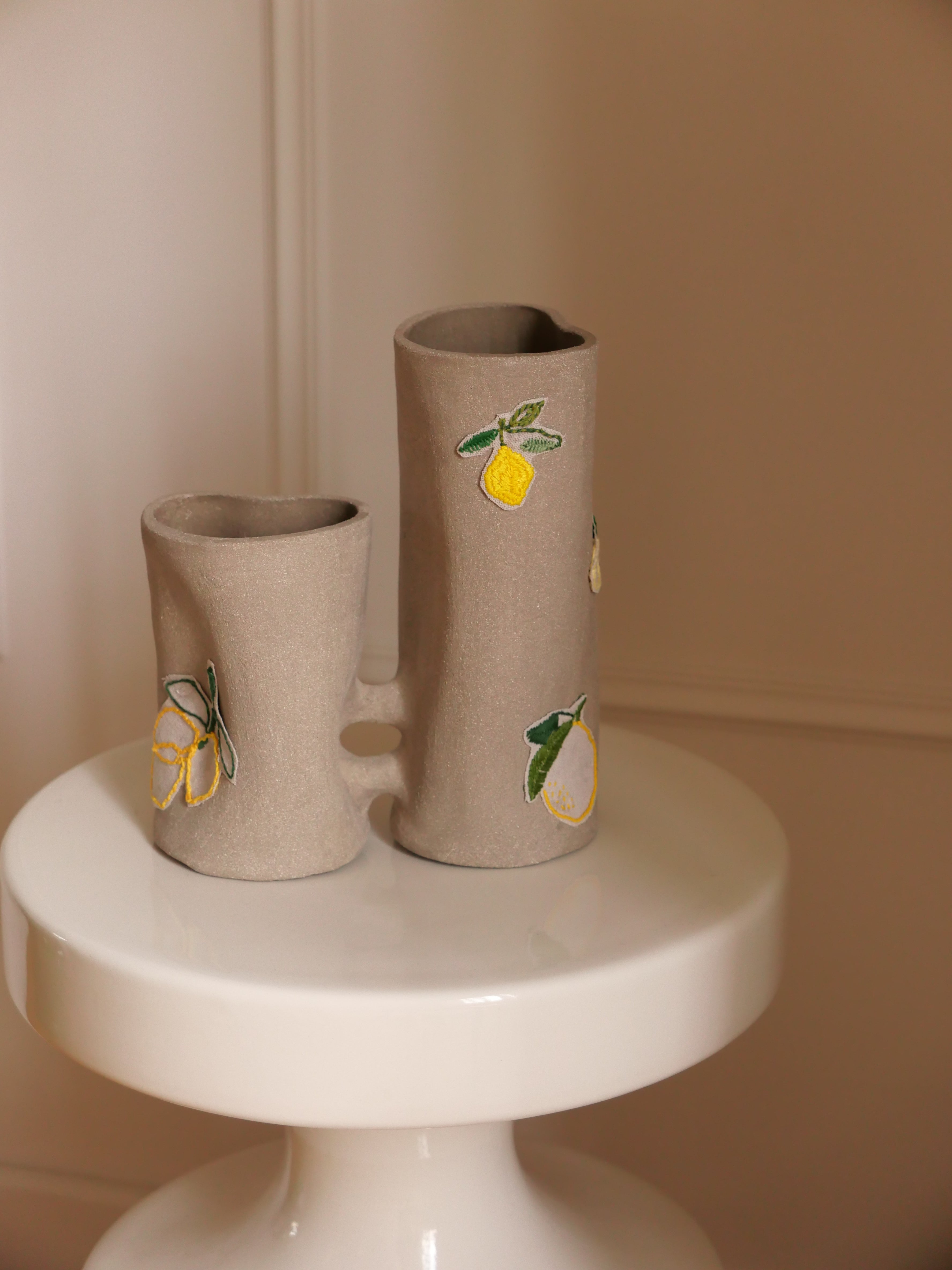 LES AMOUREUX (brodés)