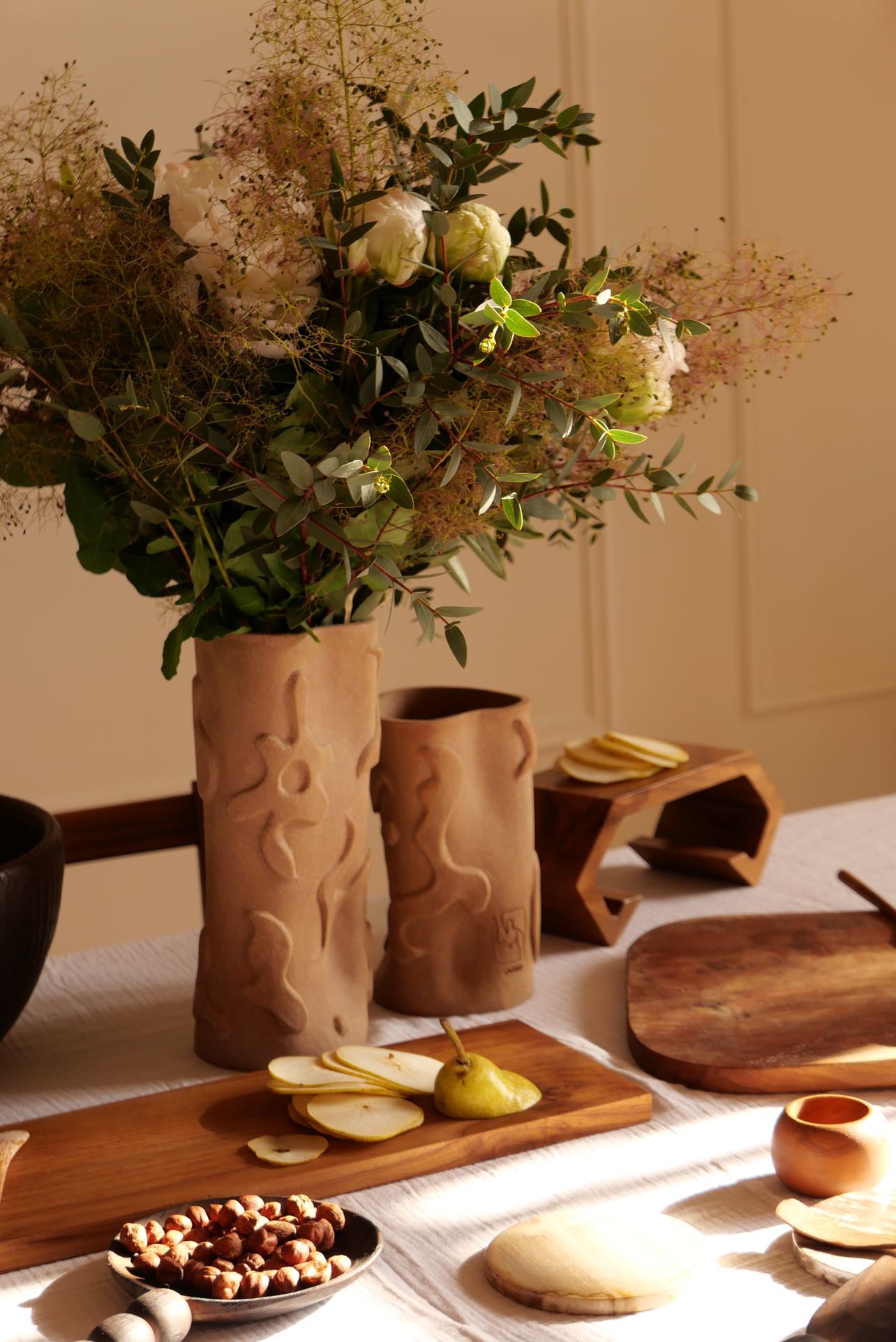 Les amoureux sculptés ( sur commande)