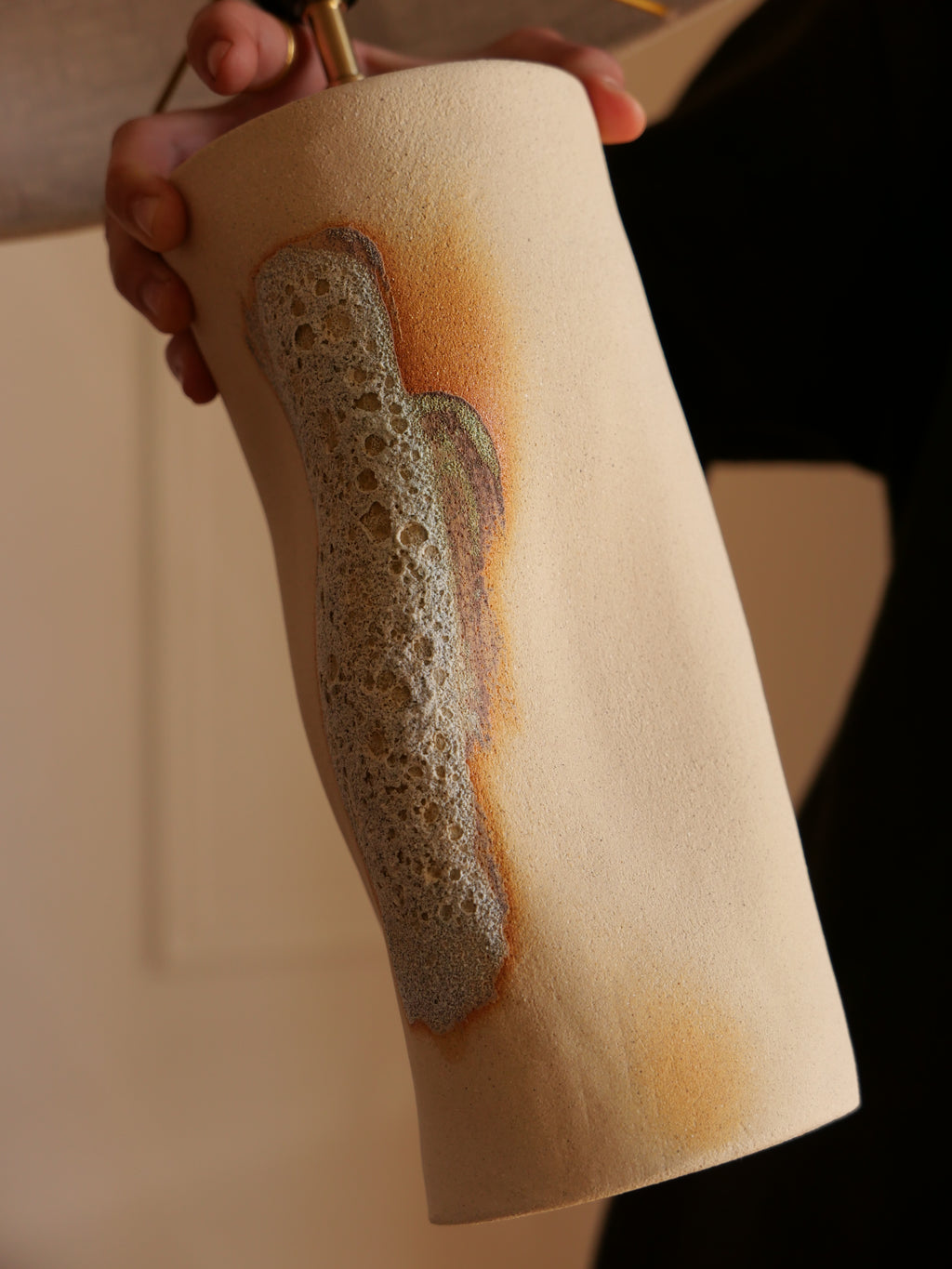 Lampe écume (beige)