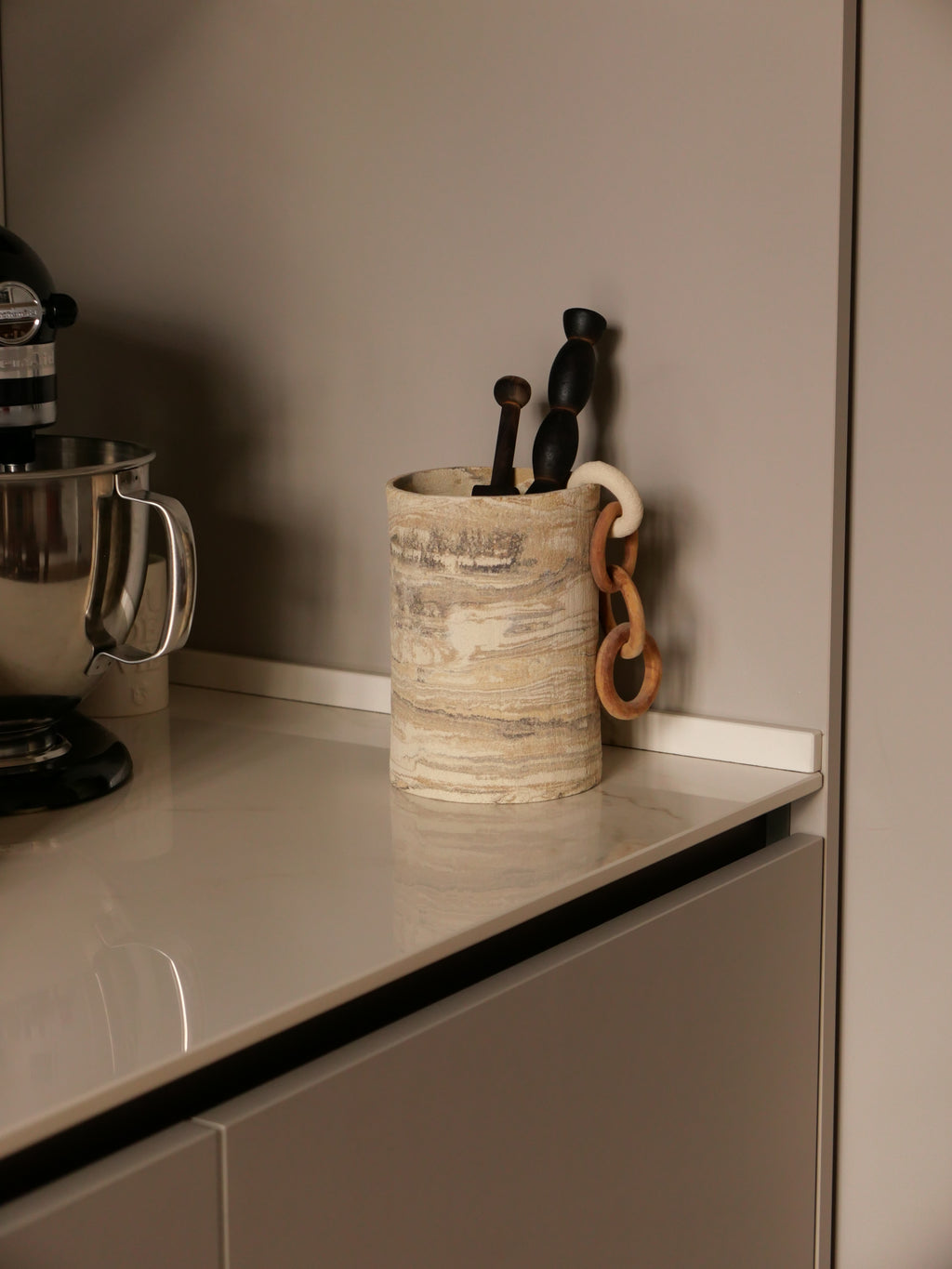 Pot à ustensiles - sur commande