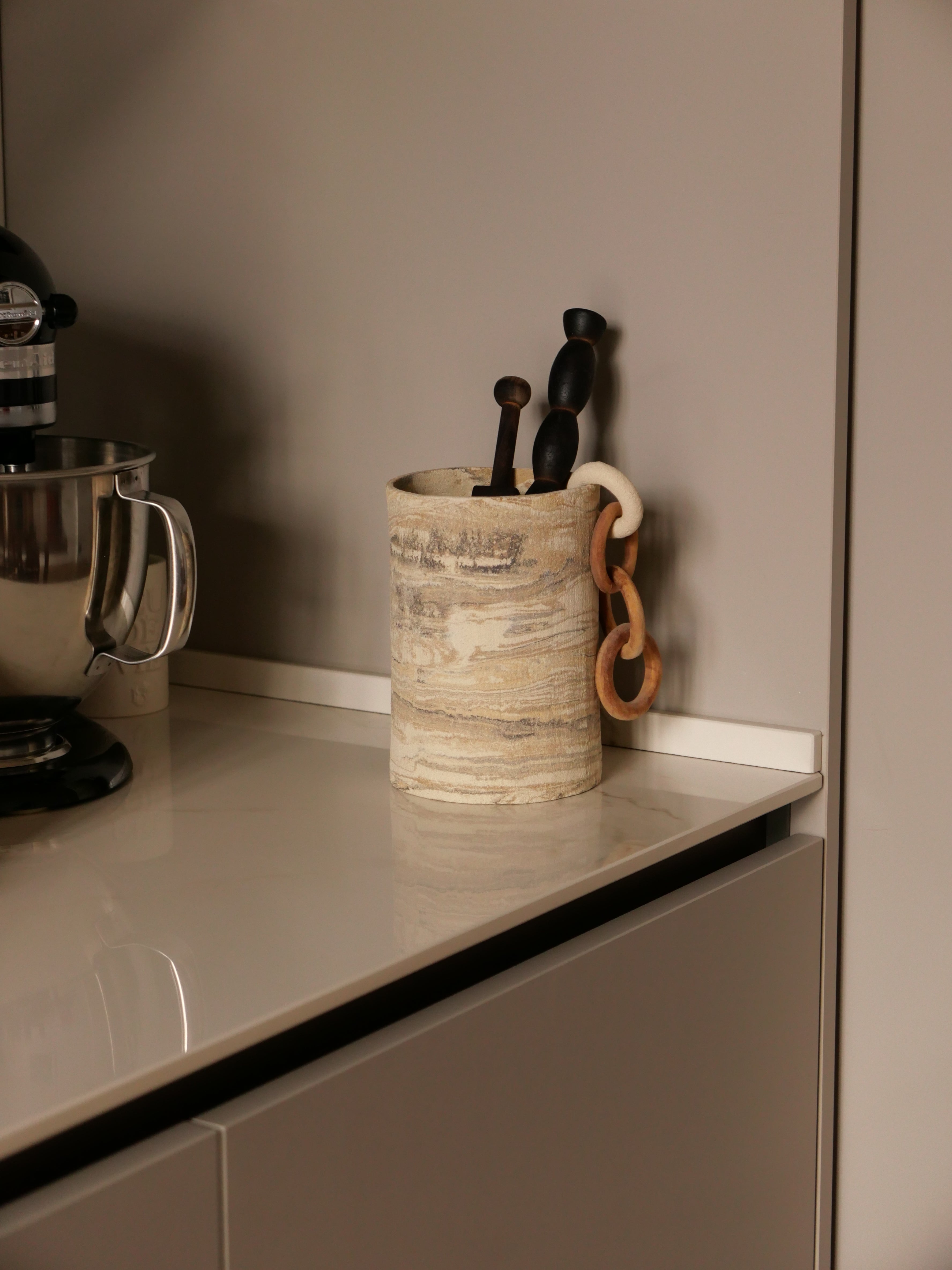 Pot à ustensiles - sur commande