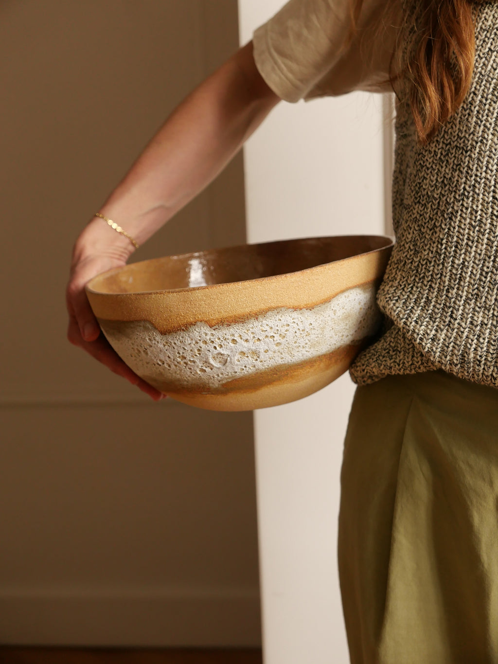 Saladiers Écume (3 tailles, réalisation à la commande)