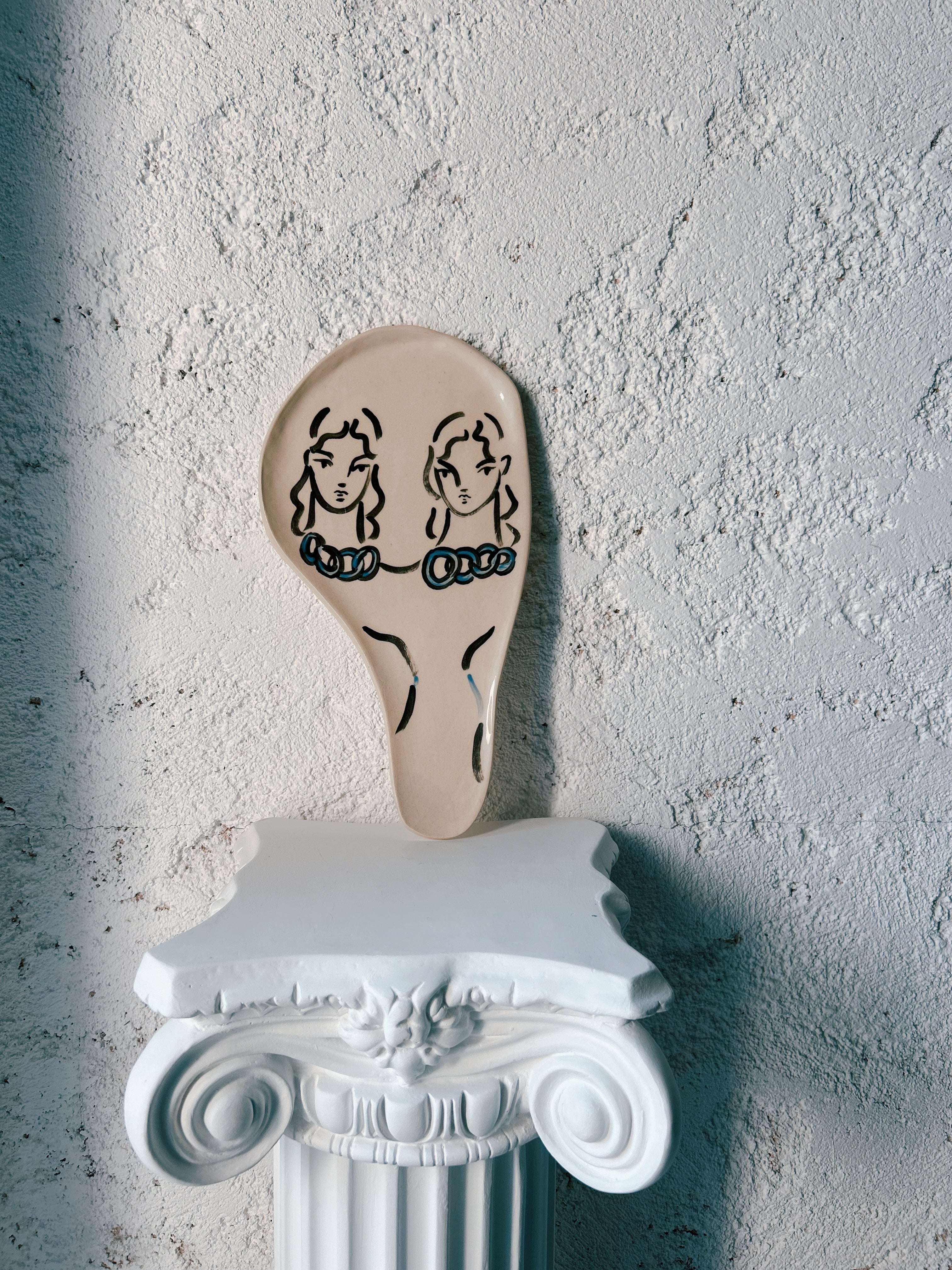 Plats « les filles du sud » et « les objets d’ici » (première collaboration)