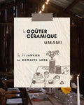 Goûter céramique au domaine Lanc