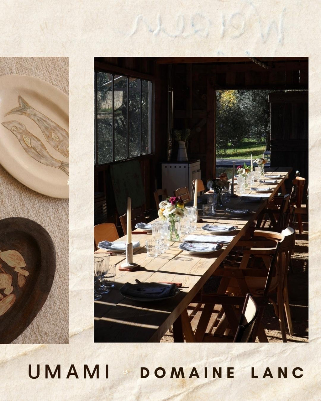 Goûter céramique au domaine Lanc