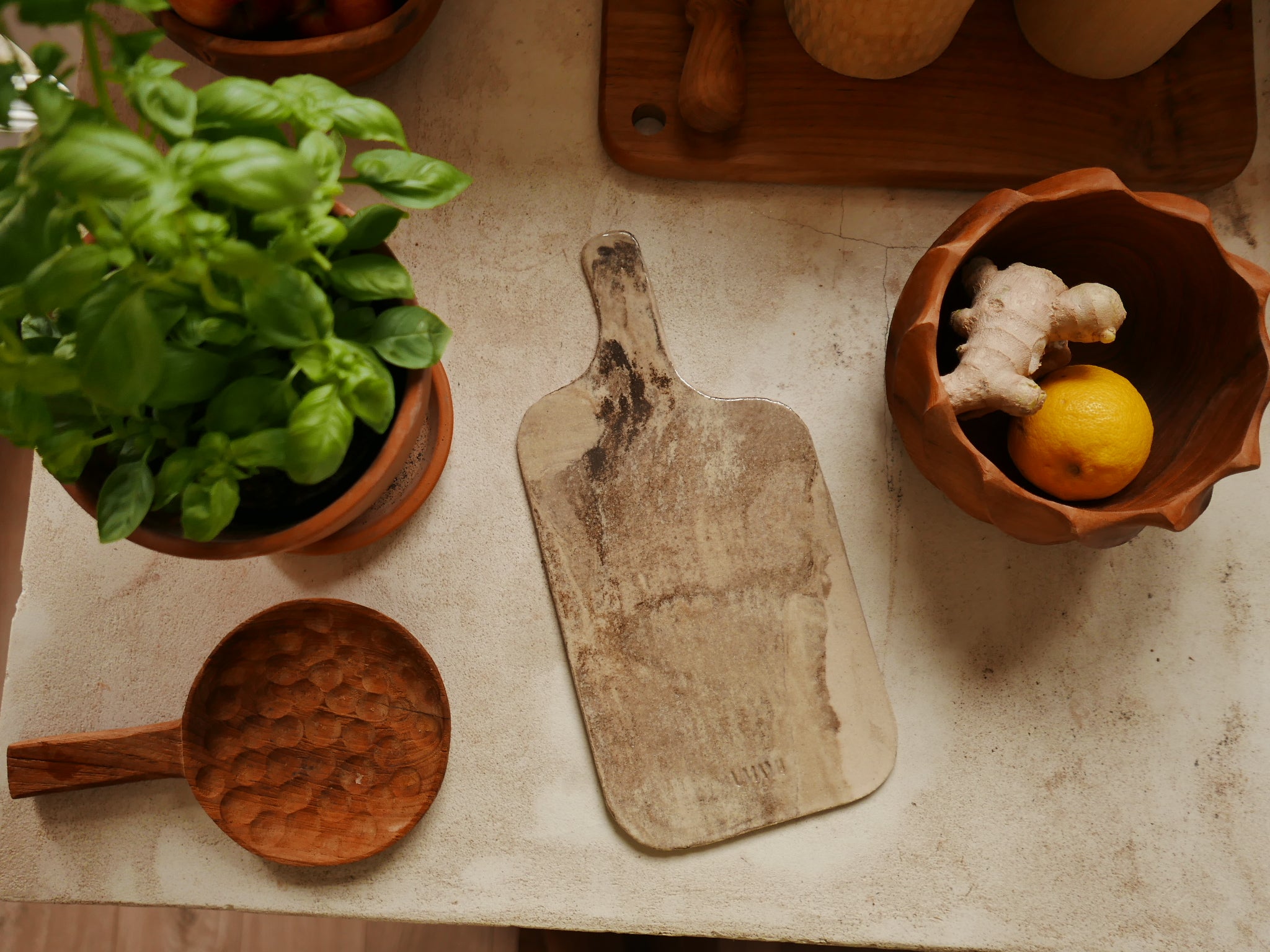 Planches à découper Terra - sur commande