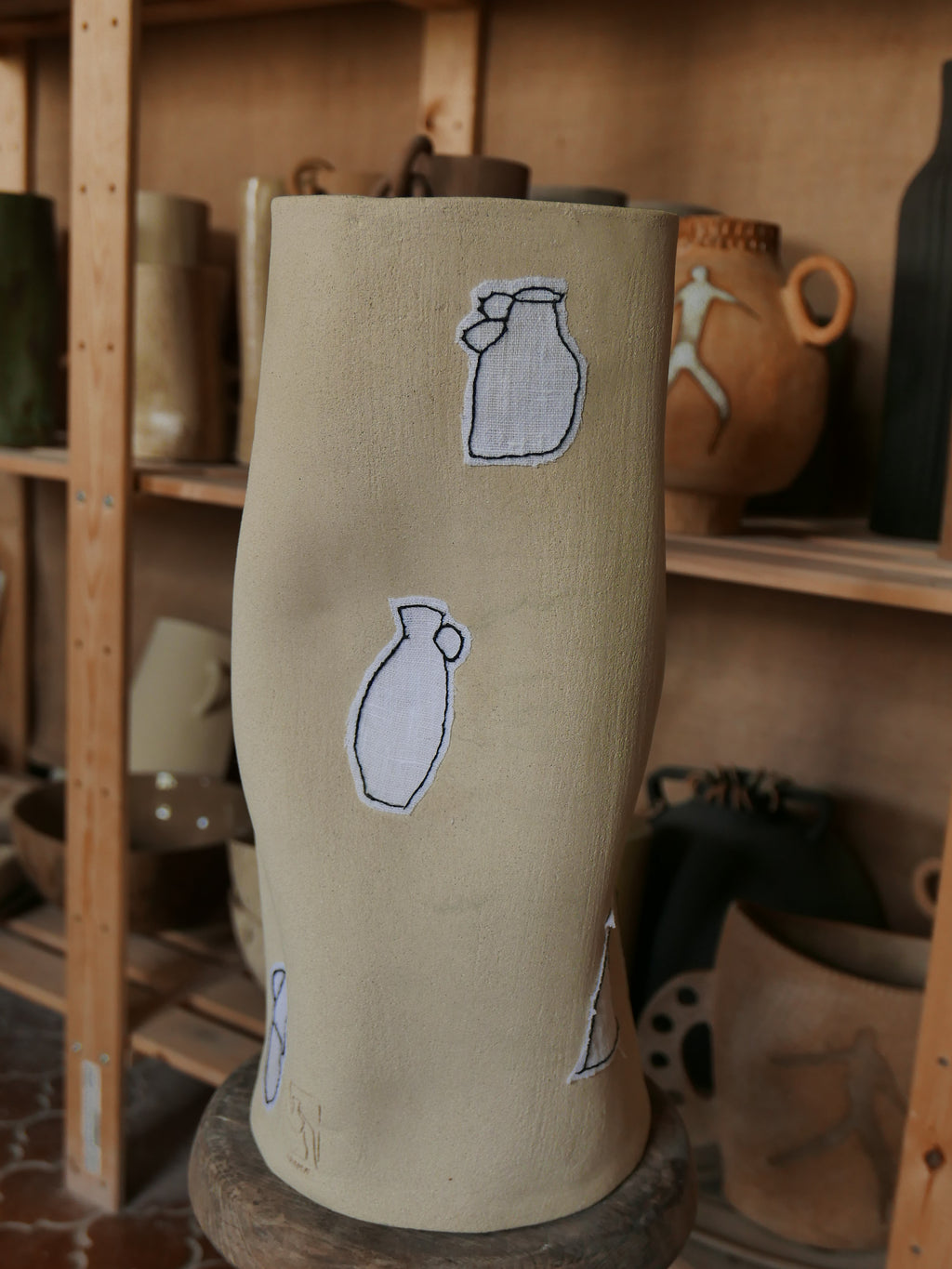 L'AMOUREUX XL (brodé beige) - défaut