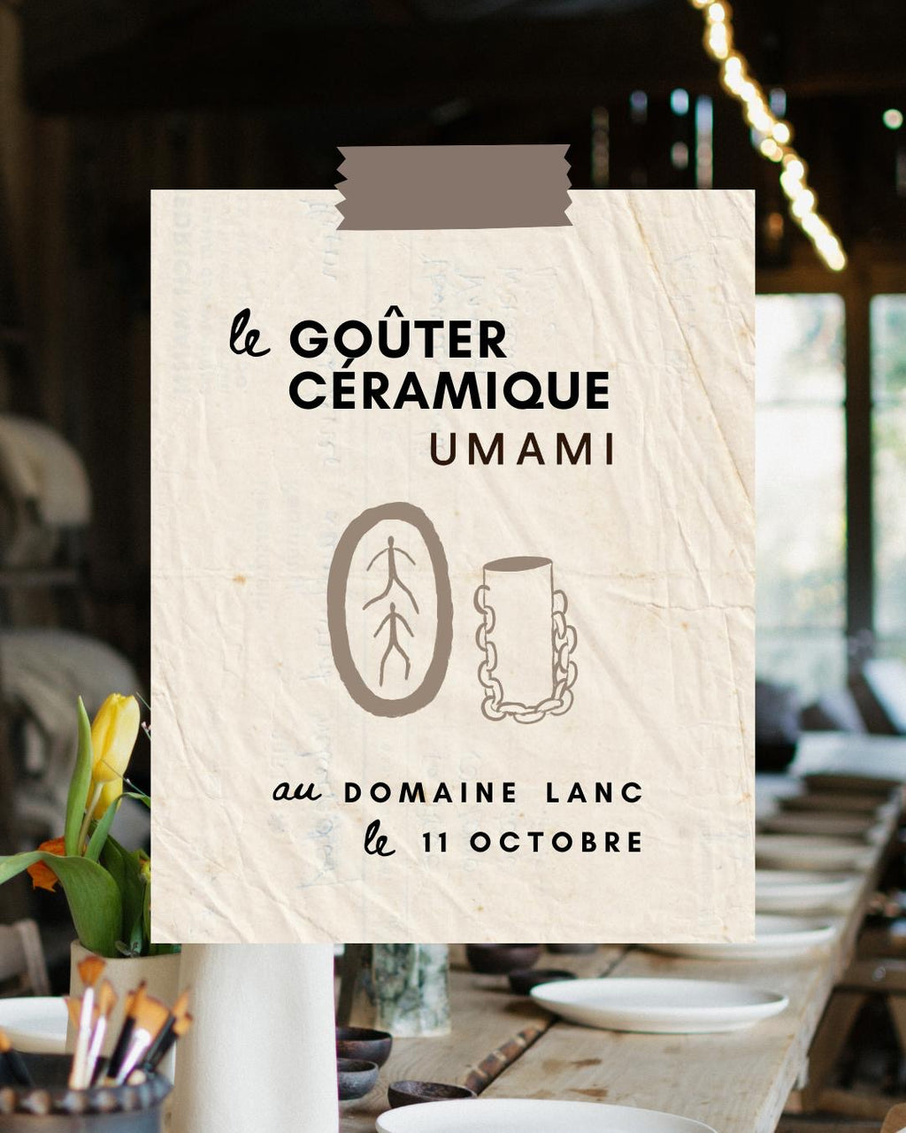 Le goûter céramique - du 11 Octobre