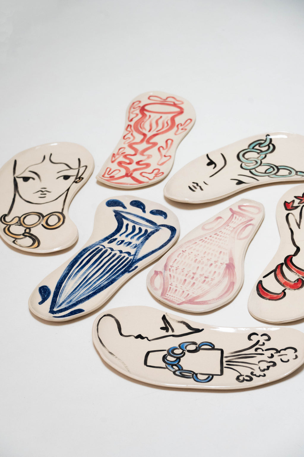 Plats « les filles du sud » et « les objets d’ici » (première collaboration)