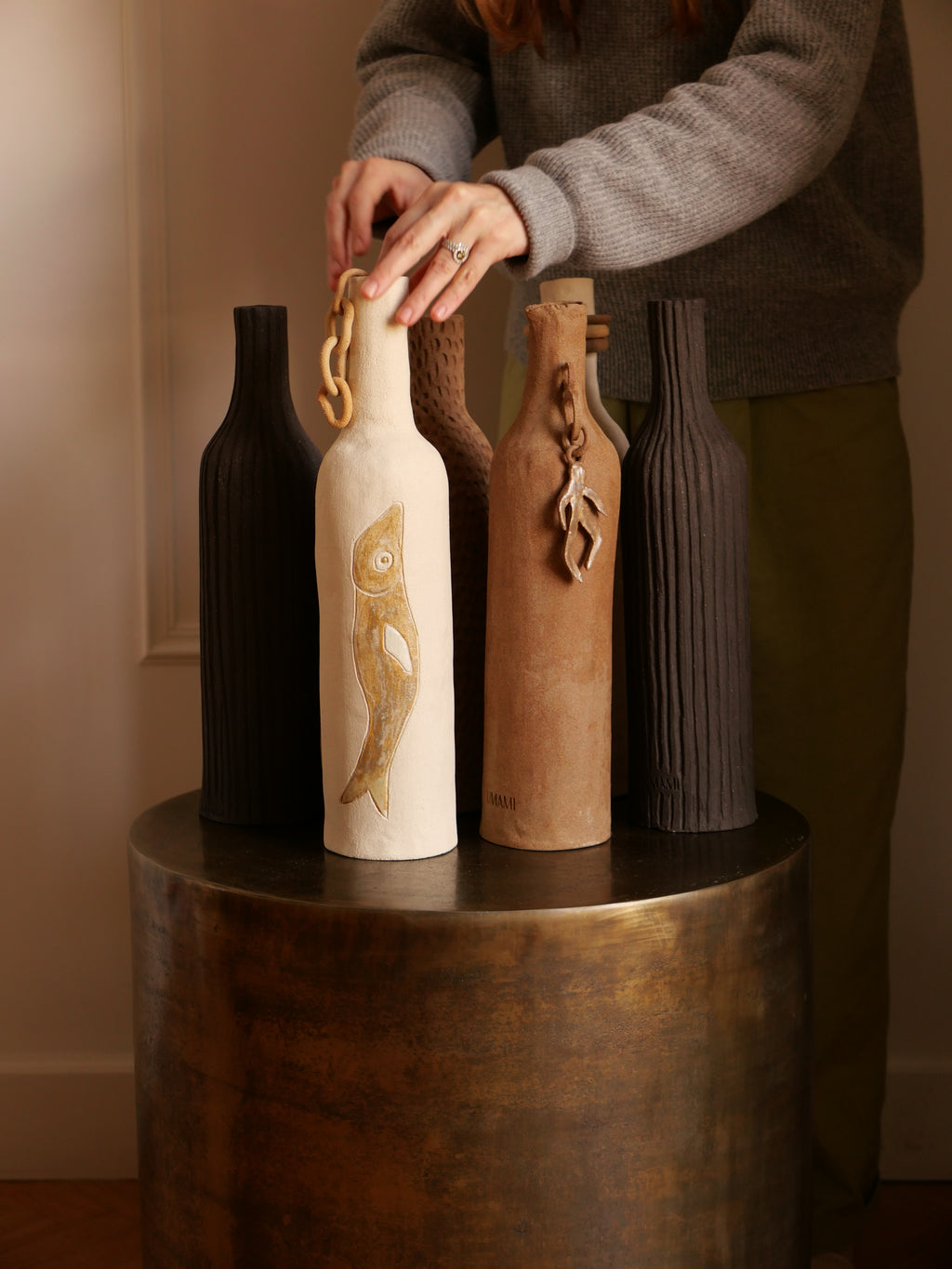 Totem (les bouteilles)