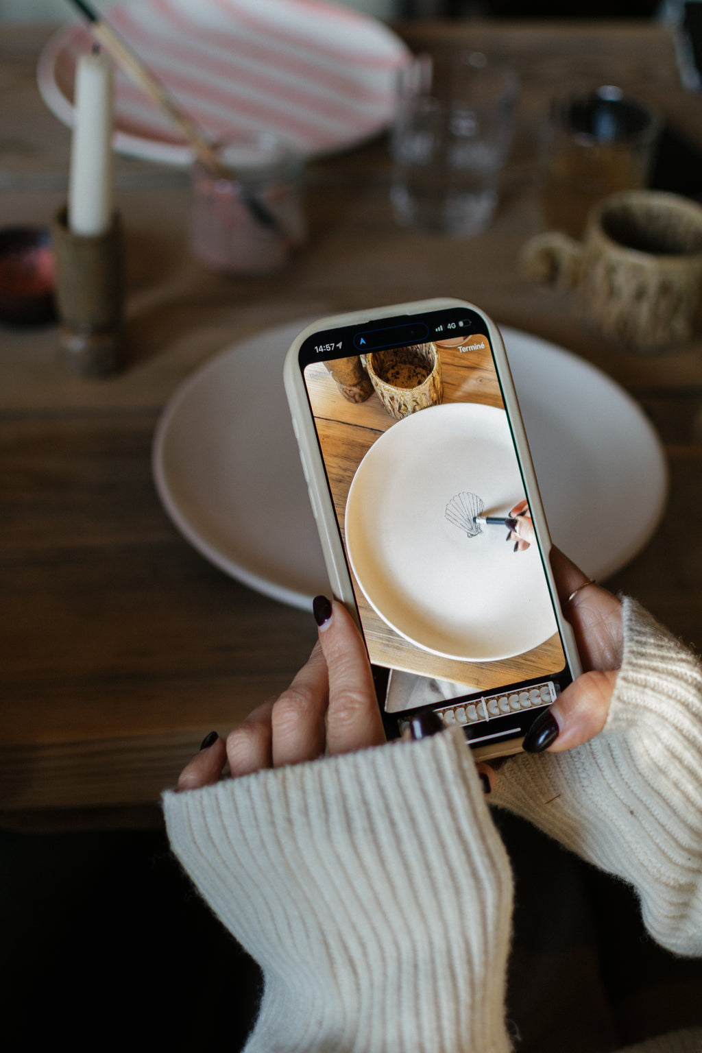 Goûter céramique au domaine Lanc