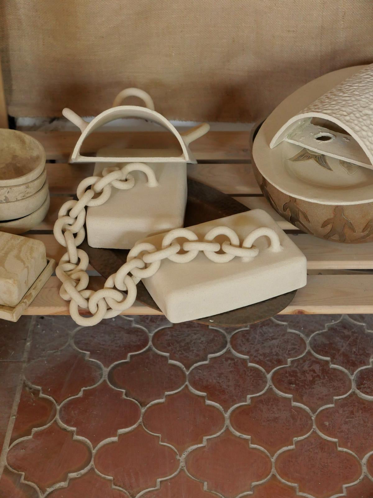 Tsumiki - Chaîne (beige)