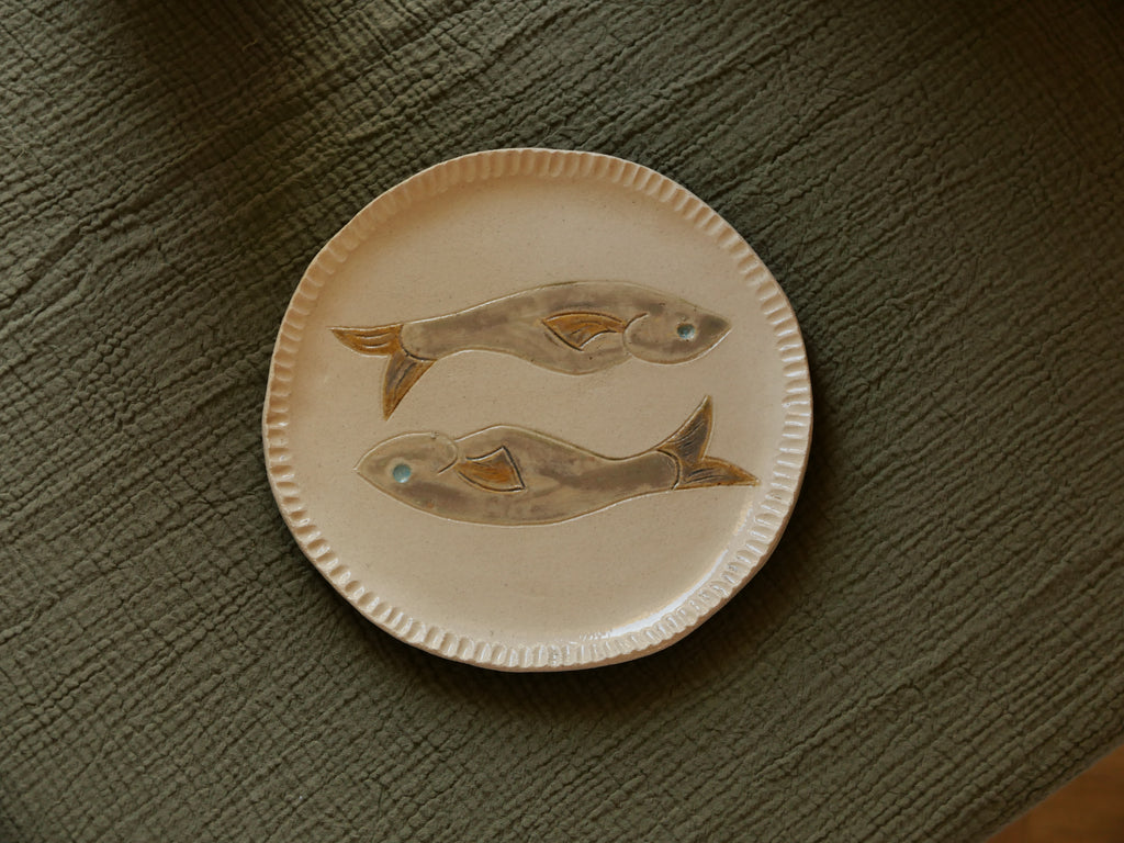 Onde - Assiettes en grès chamotté