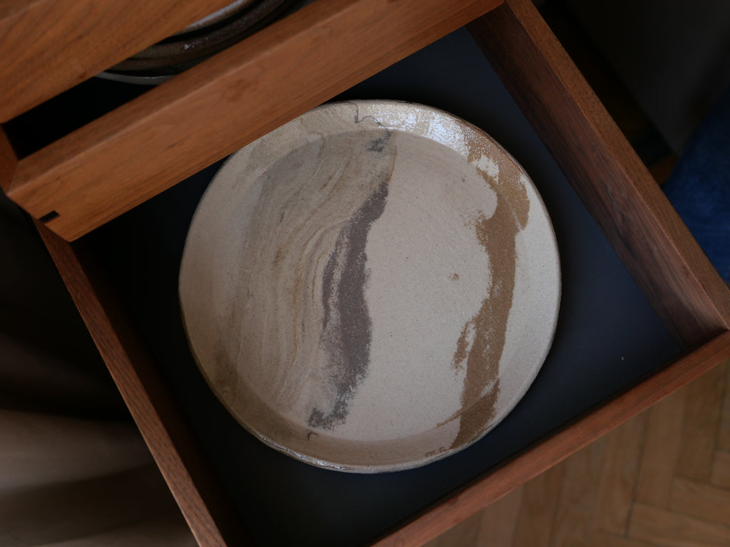 TERRA - lot de 2 assiettes tailles moyennes, sur commande