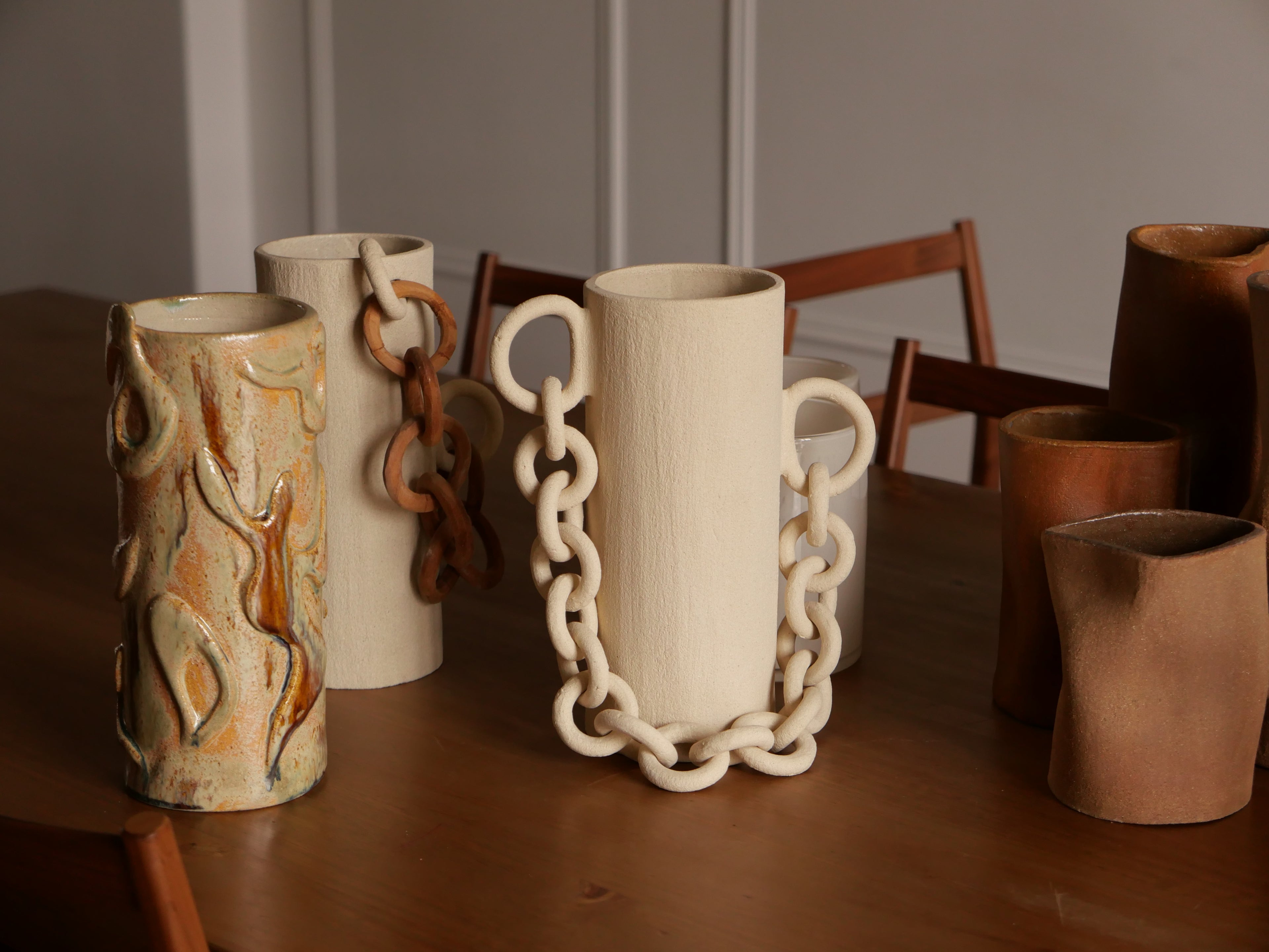 Vase Mare - UMAMI X WOODMATA (chaine bois)