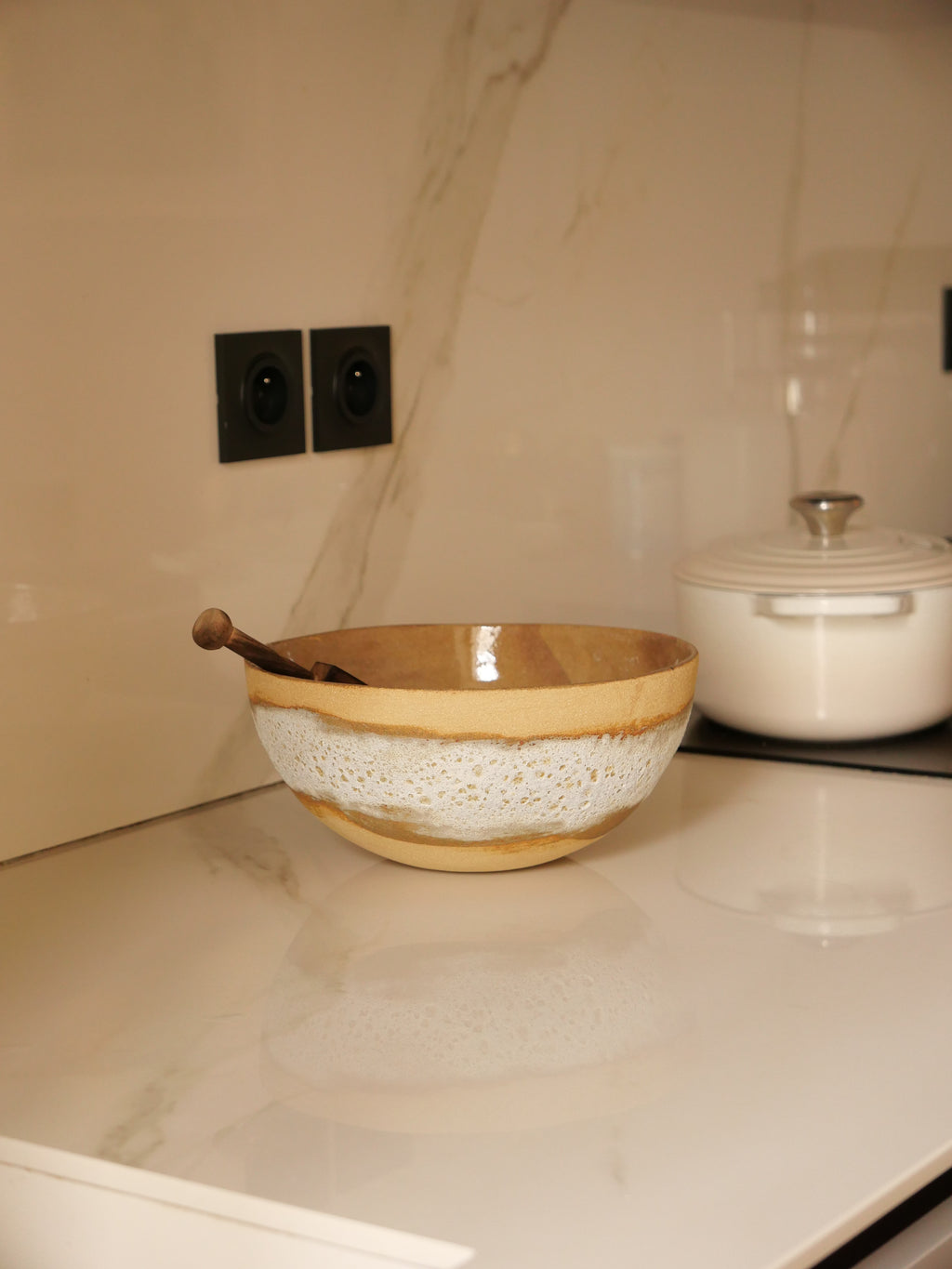 Saladiers Écume (3 tailles, réalisation à la commande)