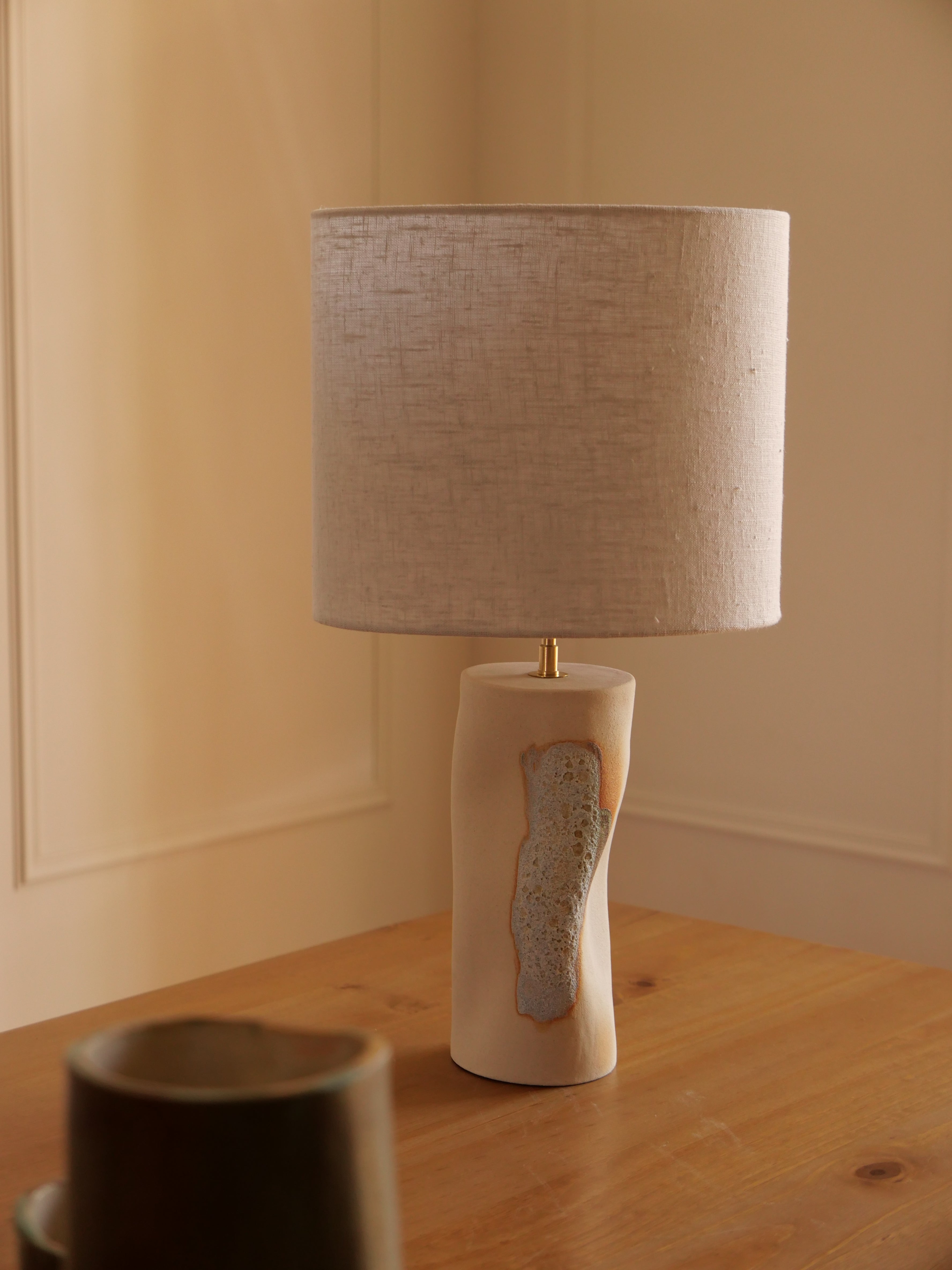 Lampe écume (beige)