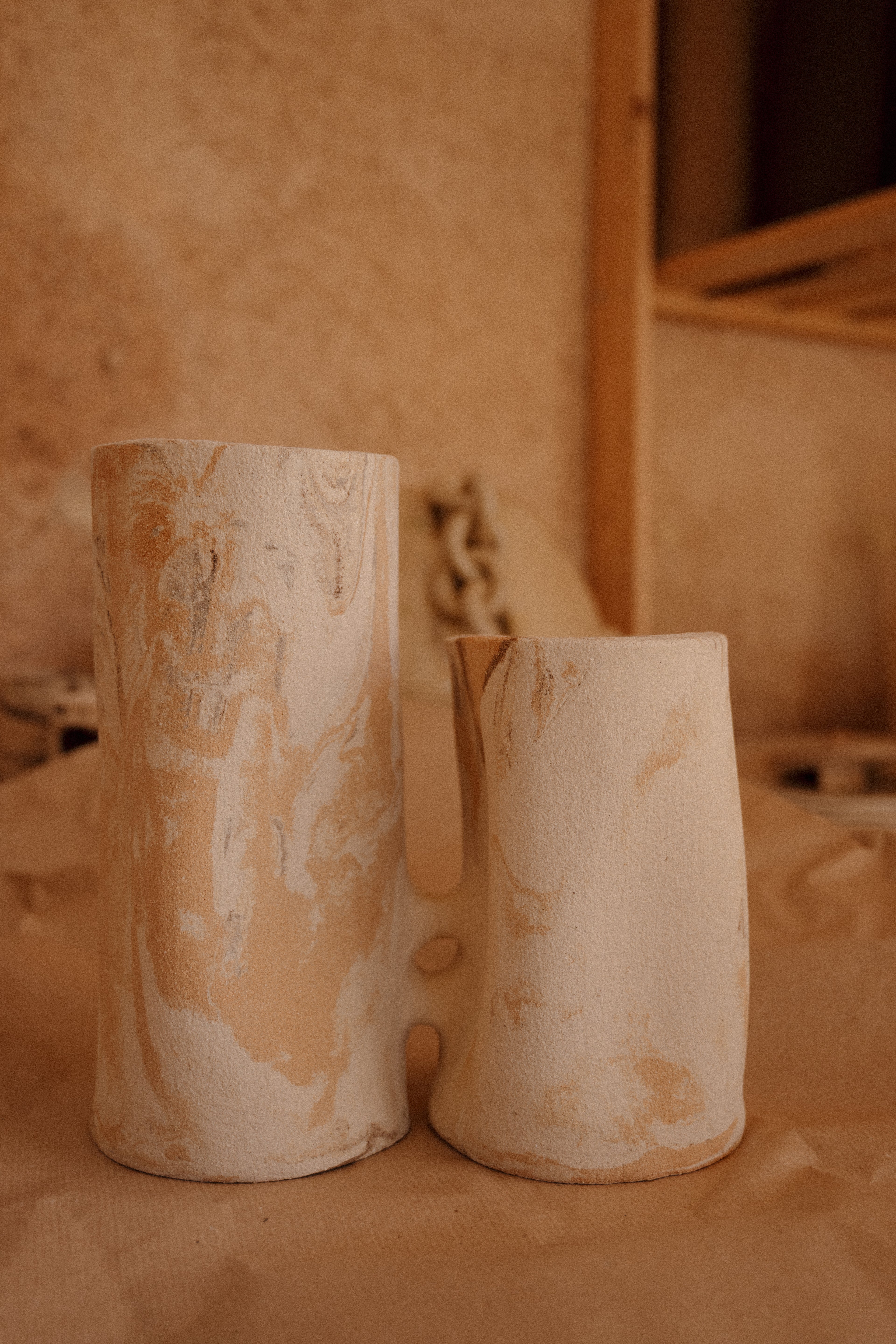 Les amoureux (terre mêlée)