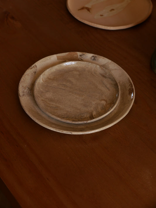 TERRA (lot de 2 assiettes à dessert)