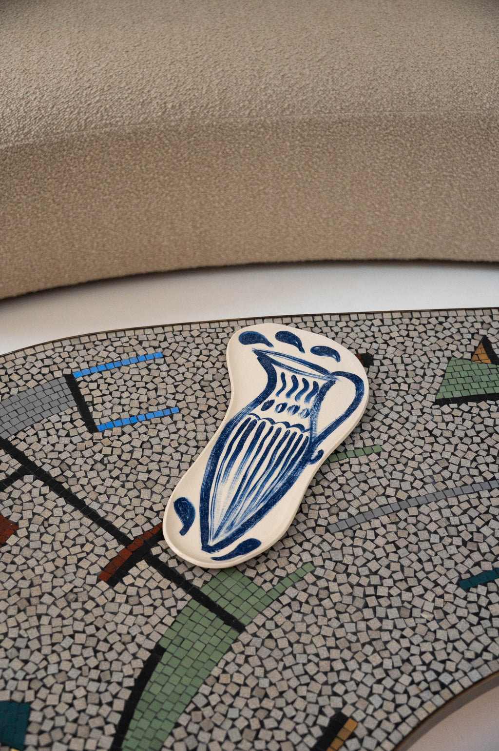 Plats « les filles du sud » et « les objets d’ici » (première collaboration)