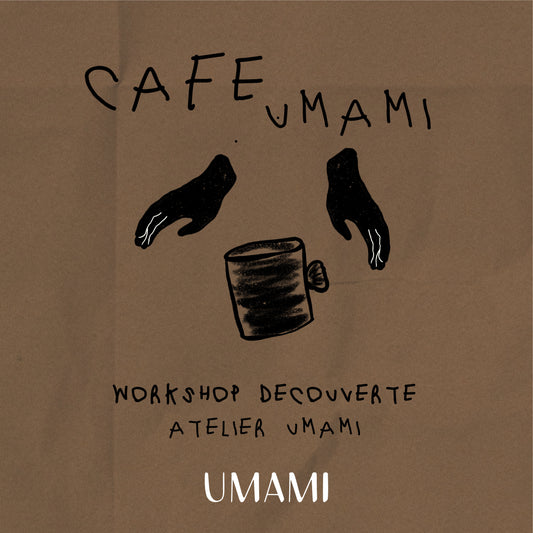 Atelier Umami café - réalisation d'un set de vaisselle