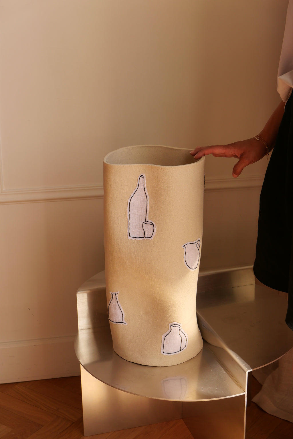 L'AMOUREUX XL (brodé beige) - défaut