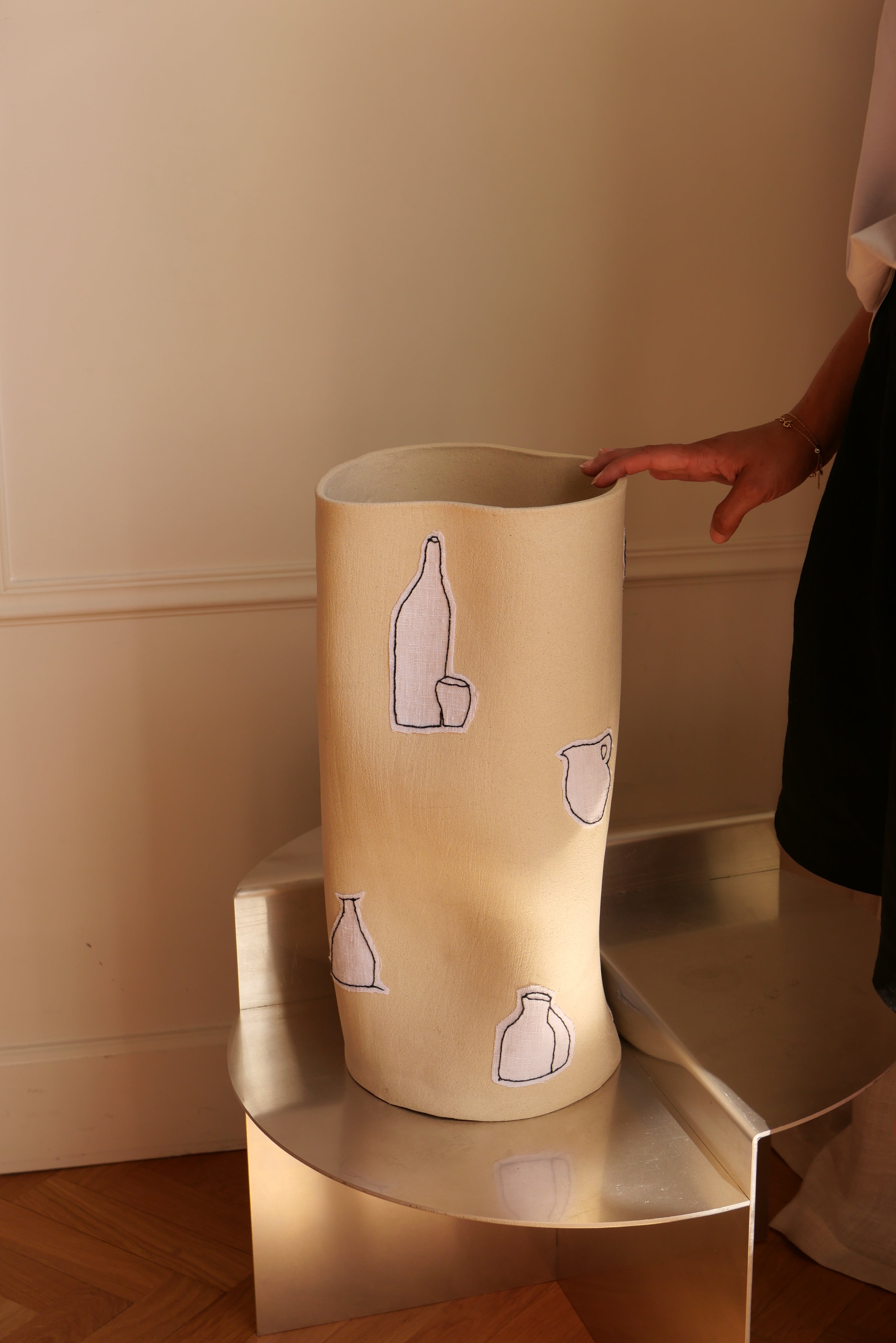 L'AMOUREUX XL (brodé beige) - défaut