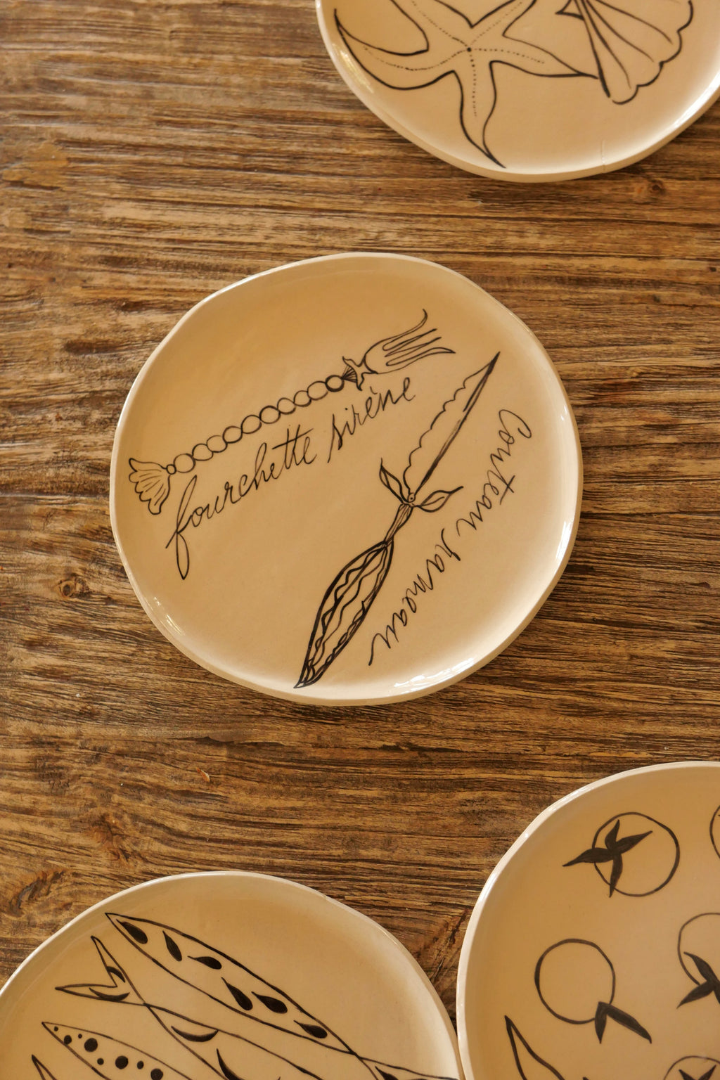 LE FESTIN - série d'assiettes "LE BANQUET"