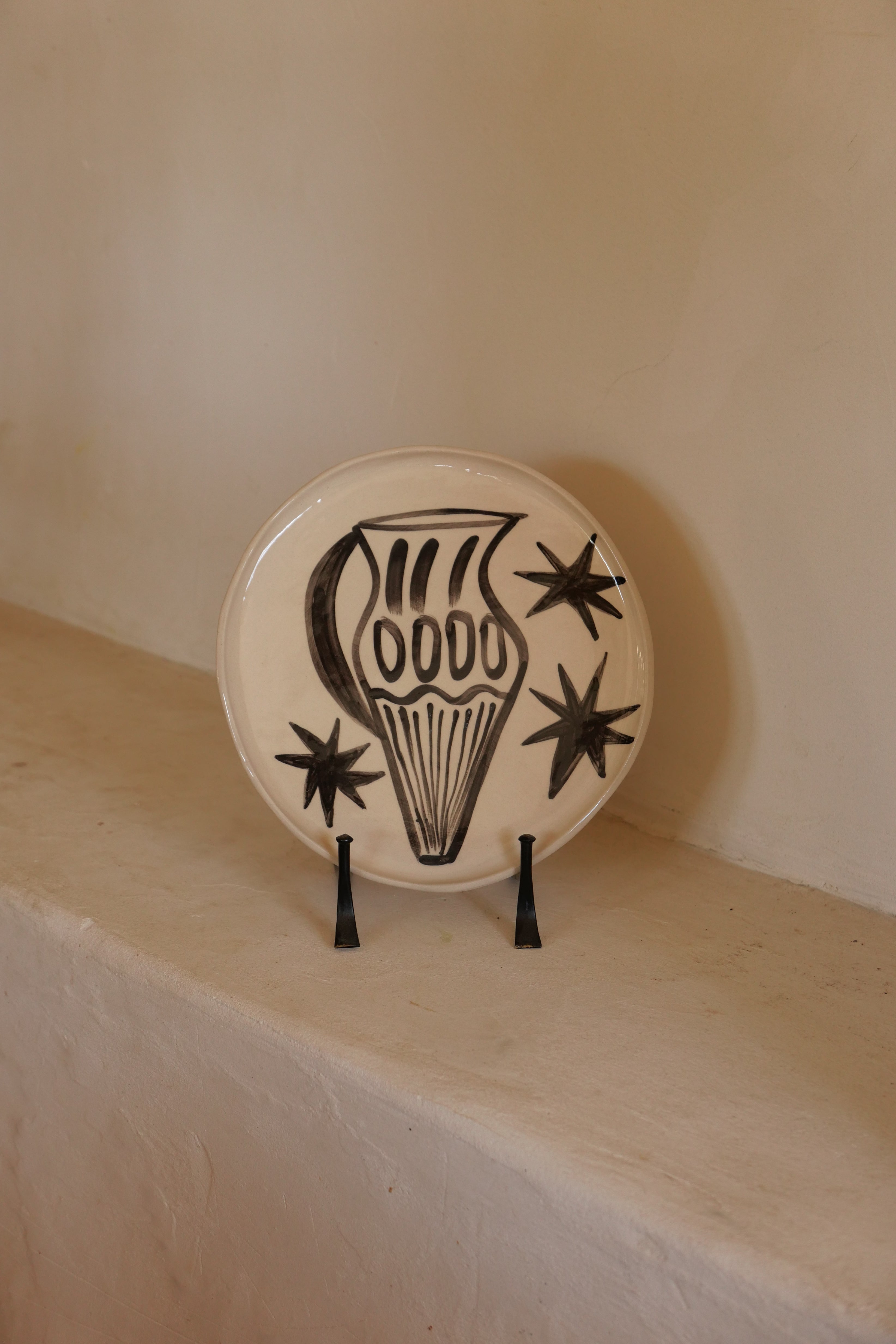 LE FESTIN - série d'assiettes "LES CERAMIQUES"