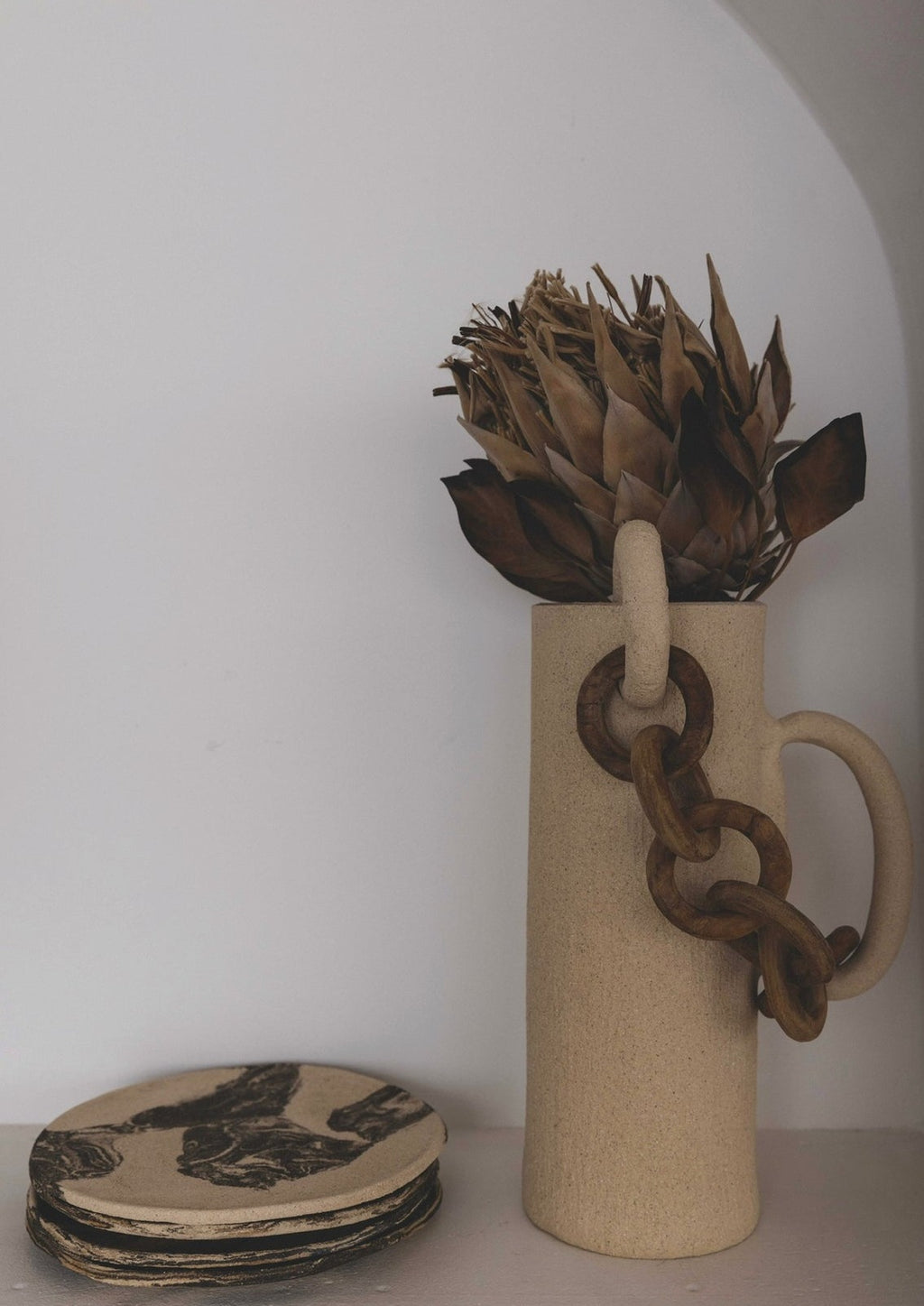 Vase Mare - UMAMI X WOODMATA (chaine bois)