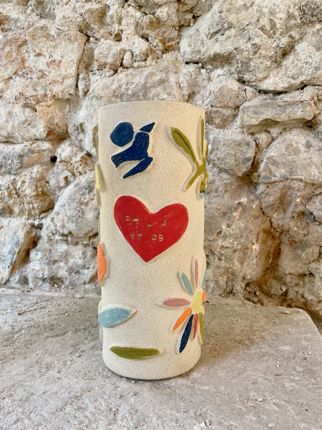 PERSONALISABLE: vase Goia